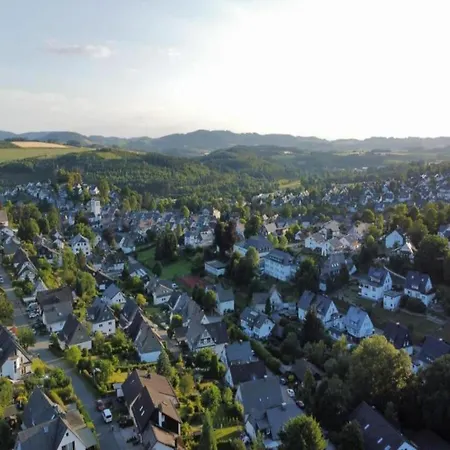 In Sauerland Nahe Winterberg Skifahren Nyaraló *