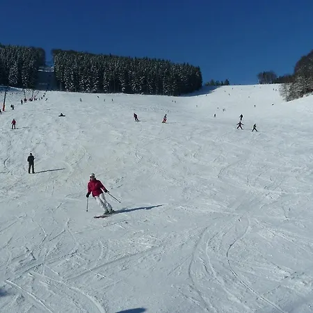 In Sauerland Nahe Winterberg Skifahren Schmallenberg