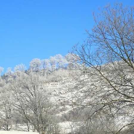 In Sauerland Nahe Winterberg Skifahren *