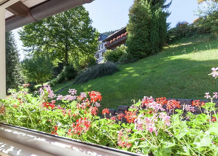 In Sauerland Nahe Winterberg Skifahren Nyaraló