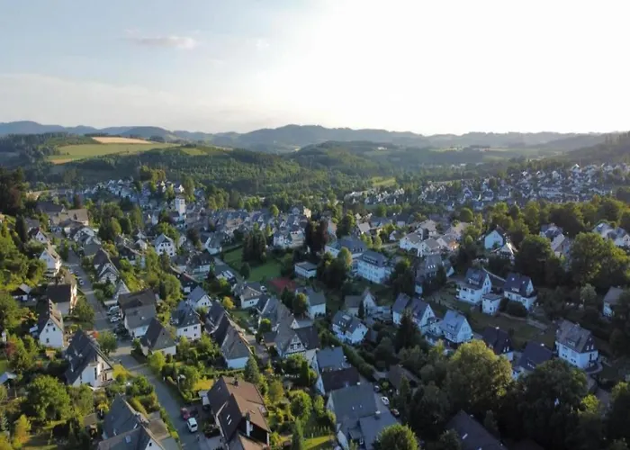 In Sauerland Nahe Winterberg Skifahren Nyaraló *